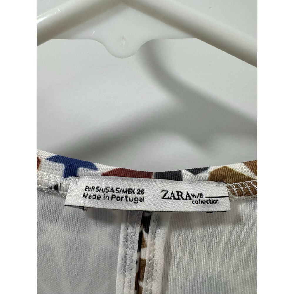 Zara Geometric Print Mini Dress - Picture 4 of 6